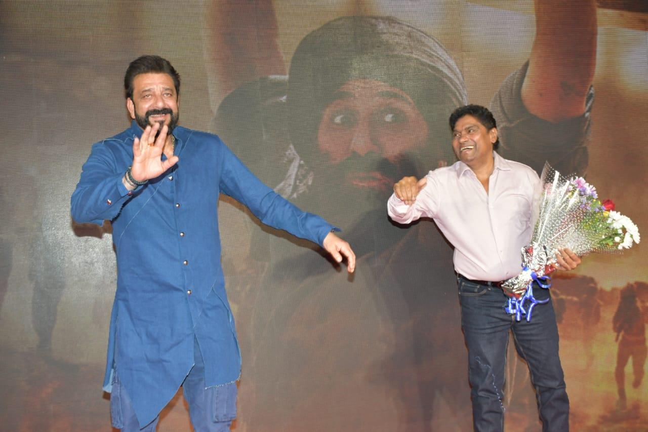 Sanjay Dutt, made quite an entrance at the Gadar 2 success party